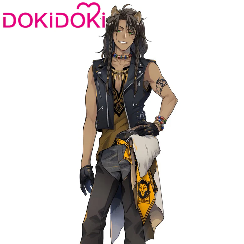 【Poll】$5 Deposit = 10% off Coupon DokiDoki Game Cosplay Brown Black Costume Sleeveless Vest - Image 3