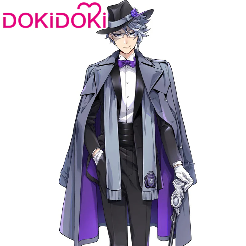 【Poll】$5 Deposit = 10% off Coupon DokiDoki Game Cosplay Costume Black Purple Suit - Image 3