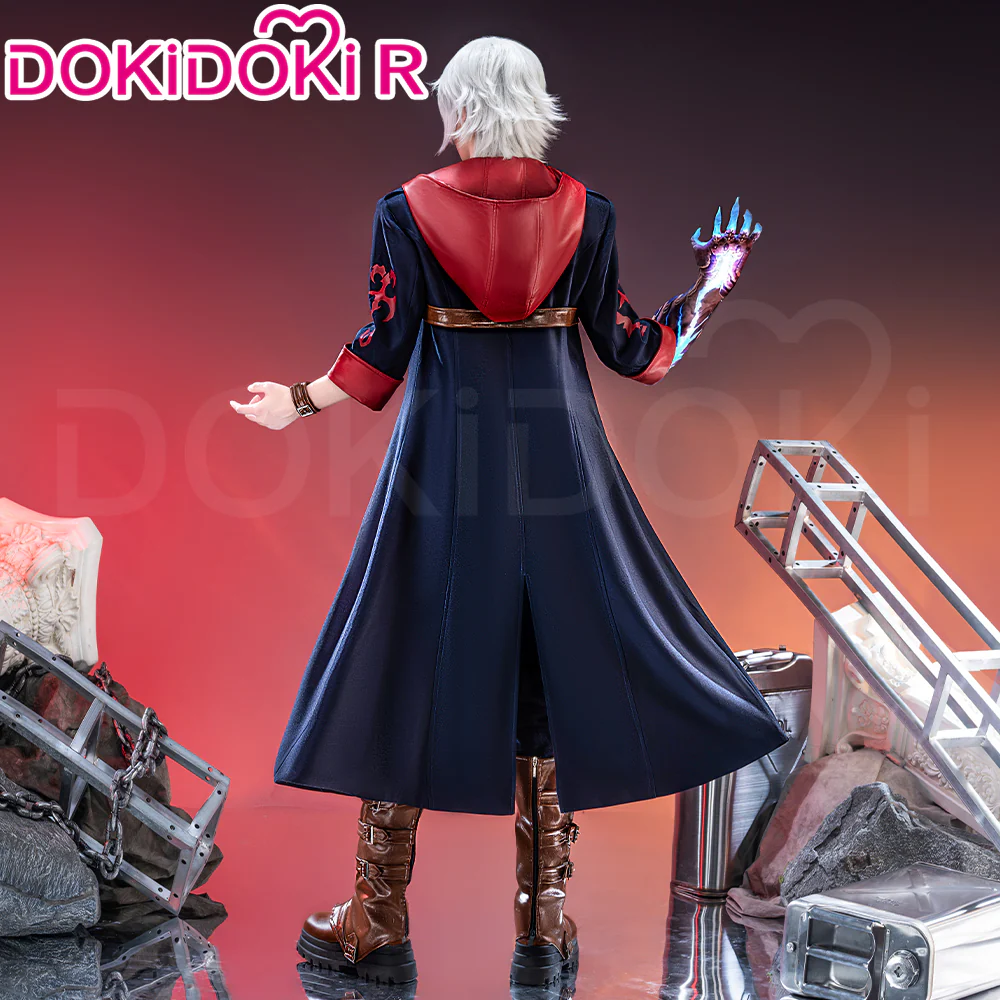 【Size XS-3XL】DokiDoki-R Game Cosplay Neeroo Costume Red dmc4 - Image 3