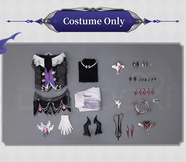【Ready For Ship】【Size S-3XL】DokiDoki-SR Game Genshin Impact Cosplay Durin Costume Song of the Welkin Moon Nod Krai - Image 7