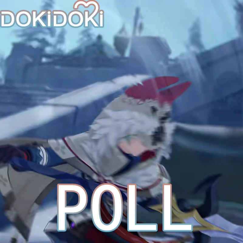 【POLL】$5 Deposit =10% OFF Coupon DokiDoki Game Genshin Impact Cosplay New Character Costume Snezhnaya Frozen Tundra Shrouded in Wind and Snow