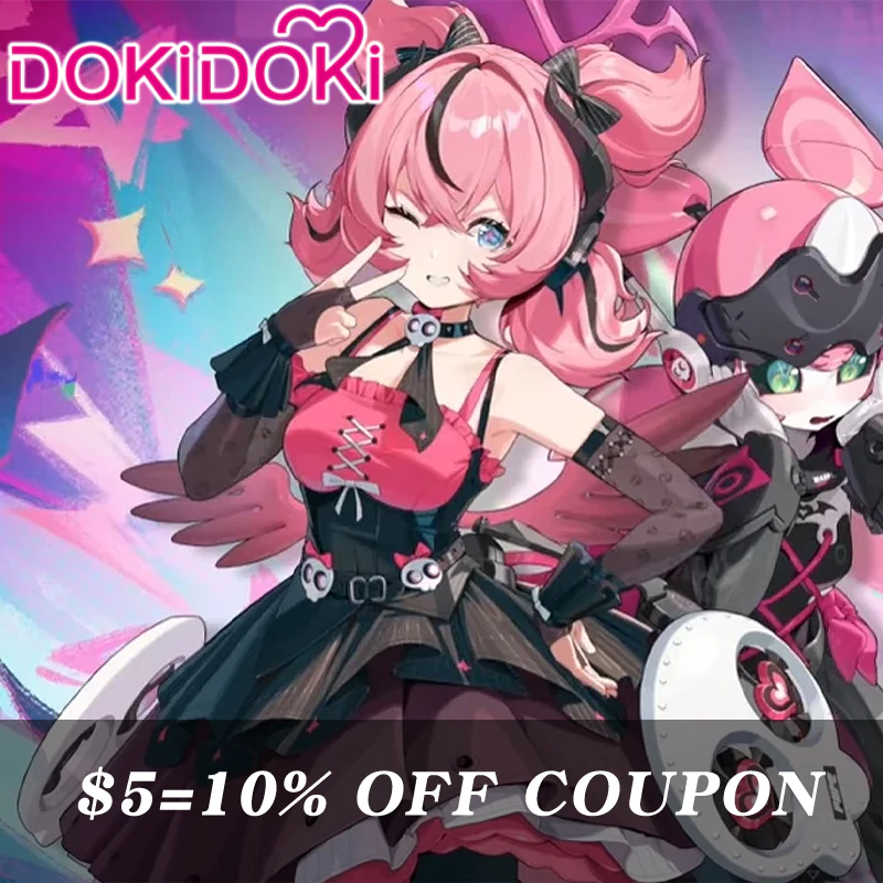 【POLL】$5 Deposit =10% OFF Coupon  DokiDoki Game Zenless Zone Zero Cosplay Aria Discordant Note Costume Angels of Delusion ZZZ - Image 2
