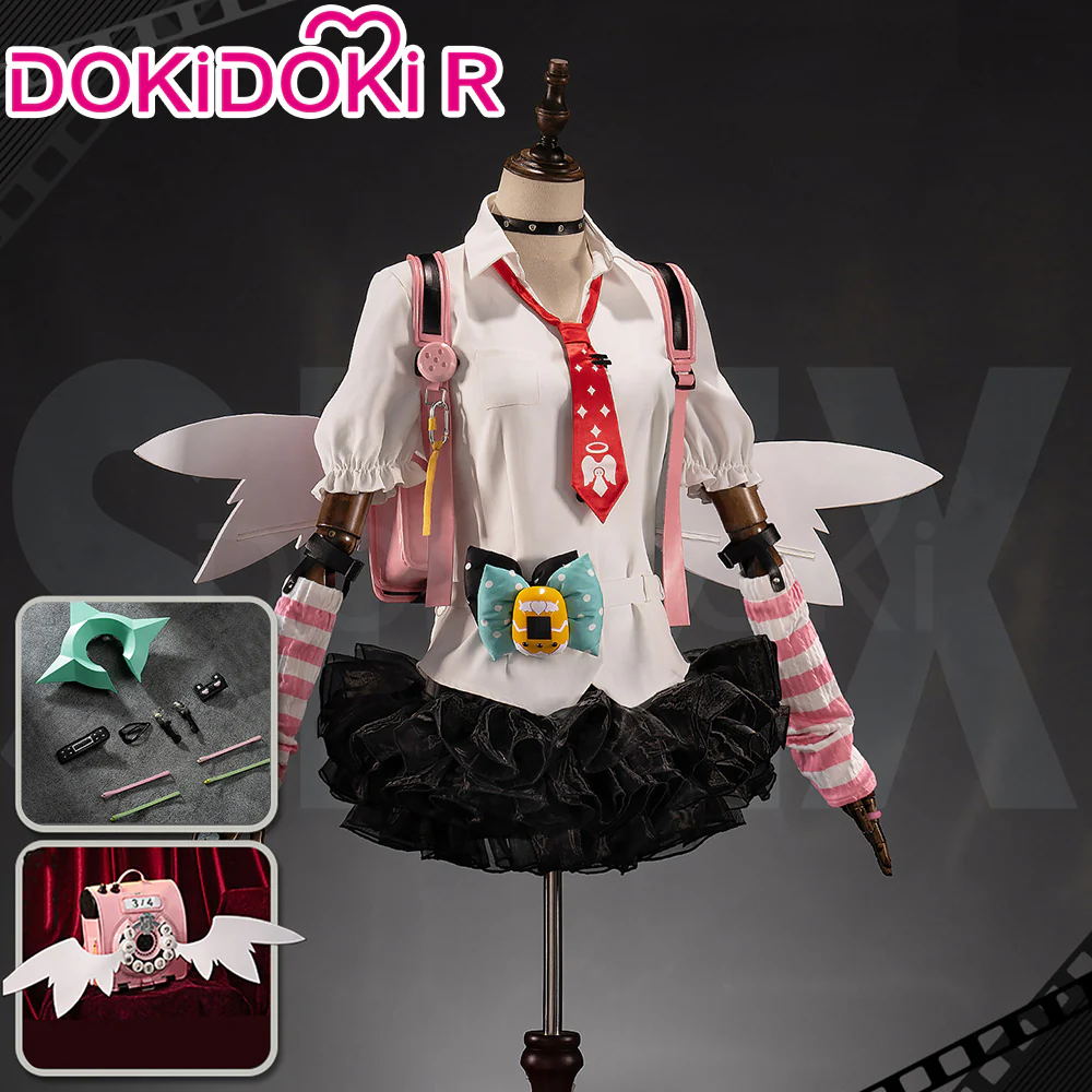 【Size S-2XL】DokiDoki-R Game Zenless Zone Zero Cosplay Sunna Costume / Backpack ZZZ Chinatsu Remiel Angels of Delusion