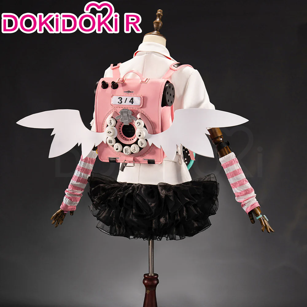 【Size S-2XL】DokiDoki-R Game Zenless Zone Zero Cosplay Sunna Costume / Backpack ZZZ Chinatsu Remiel Angels of Delusion - Image 2