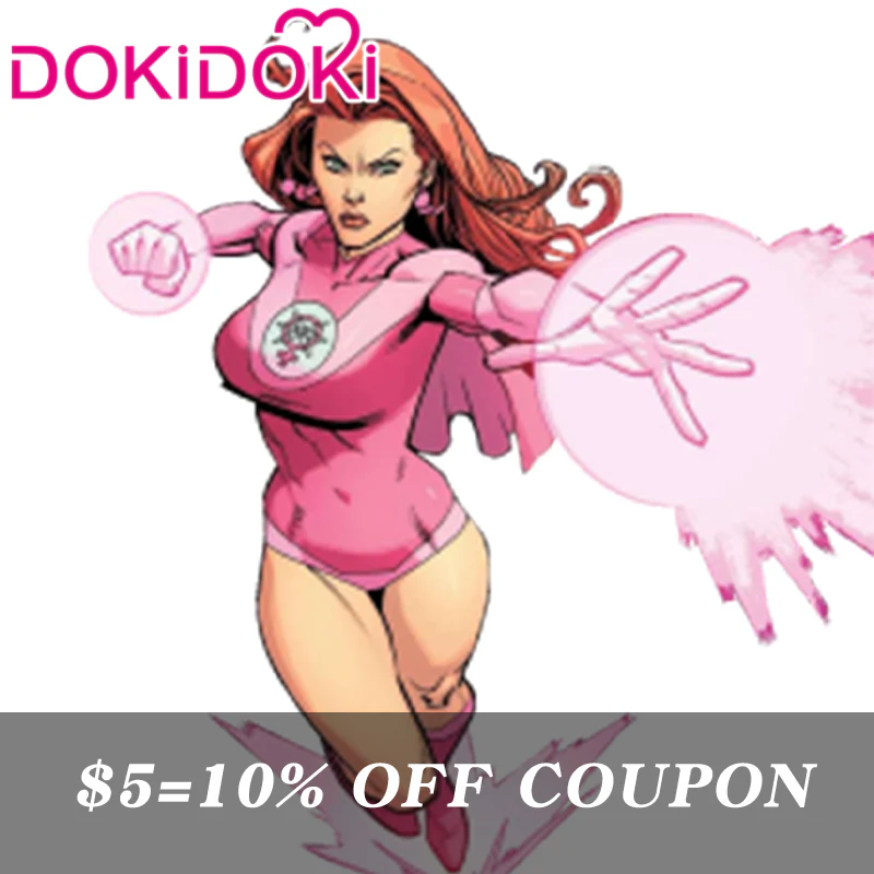【POLL】$5 Deposit =10% OFF Coupon DokiDoki Movie Cosplay Pink Female Costume Bodysuit - Image 2