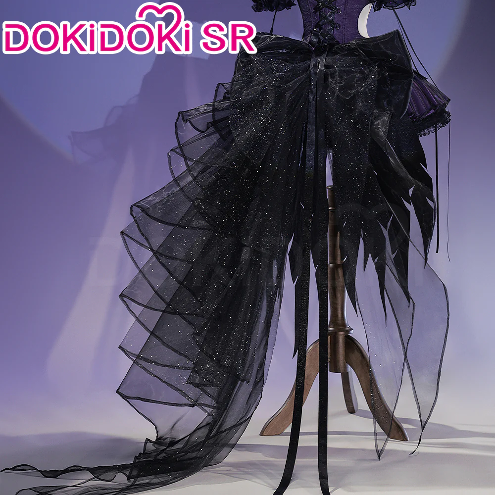 【Partially Ready For Ship】DokiDoki-SR Anime Cosplay  Costume Dress  Fate Symphony Doujin Purple - Image 3