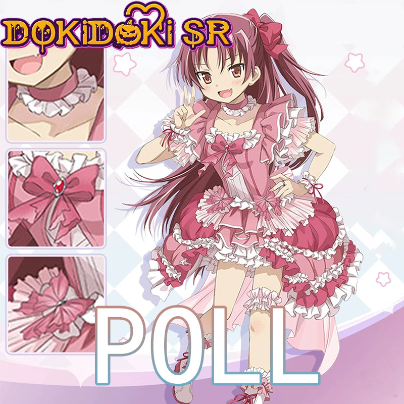 【POLL】$5 Deposit =10% OFF Coupon DokiDoki-SR Anime Cosplay Pink / Purple / Blue / Red / Yellow Dress Costume Magia Day 2025 - Image 13