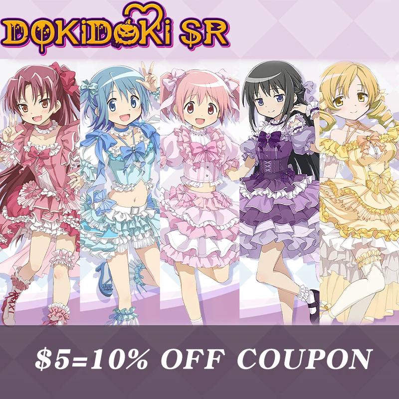 【POLL】$5 Deposit =10% OFF Coupon DokiDoki-SR Anime Cosplay Pink / Purple / Blue / Red / Yellow Dress Costume Magia Day 2025 - Image 2