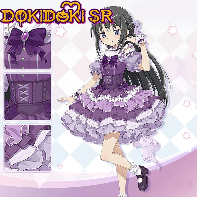 【POLL】$5 Deposit =10% OFF Coupon DokiDoki-SR Anime Cosplay Pink / Purple / Blue / Red / Yellow Dress Costume Magia Day 2025 - Image 5