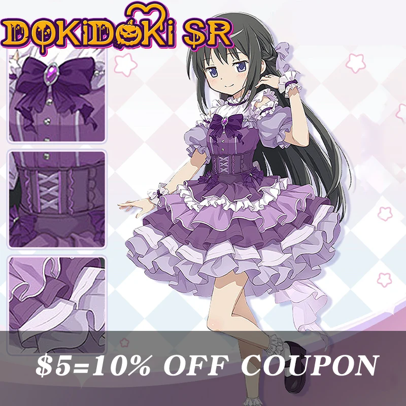 【POLL】$5 Deposit =10% OFF Coupon DokiDoki-SR Anime Cosplay Pink / Purple / Blue / Red / Yellow Dress Costume Magia Day 2025 - Image 6