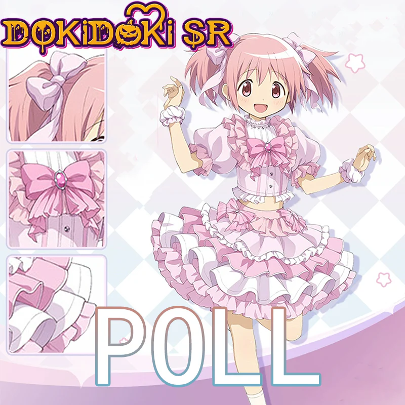 【POLL】$5 Deposit =10% OFF Coupon DokiDoki-SR Anime Cosplay Pink / Purple / Blue / Red / Yellow Dress Costume Magia Day 2025 - Image 7