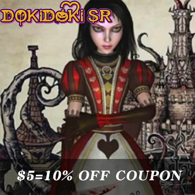 【POLL】$5 Deposit =10% OFF Coupon DokiDoki-SR Game Alice: Madness Returns Cosplay Alice Costume Royal Suit - Image 2