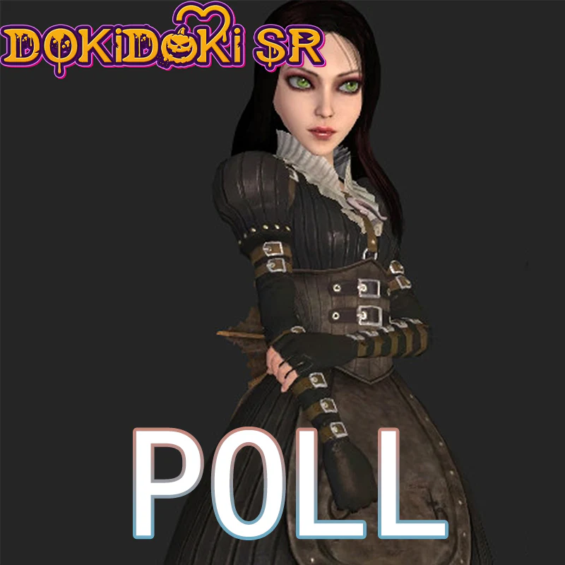 【POLL】$5 Deposit =10% OFF Coupon DokiDoki-SR Game Alice: Madness Returns Cosplay Alice Steam Dress Costume Steamdress