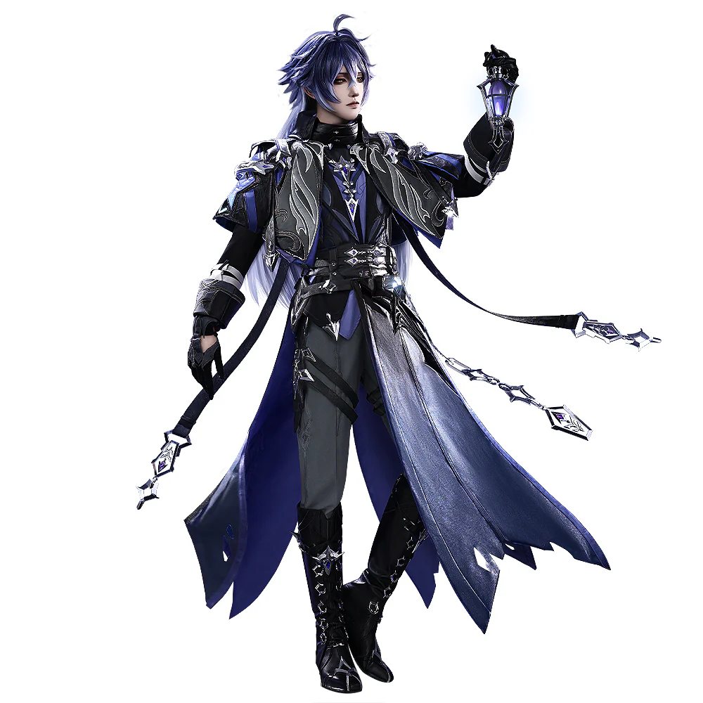 【Ready For Ship】【Size S-3XL】DokiDoki-SR Game Genshin Impact Cosplay Flins Costume / Light Prop Song of the Welkin Moon Kyryll Chudomirovich Flins Nod-Krai - Image 5