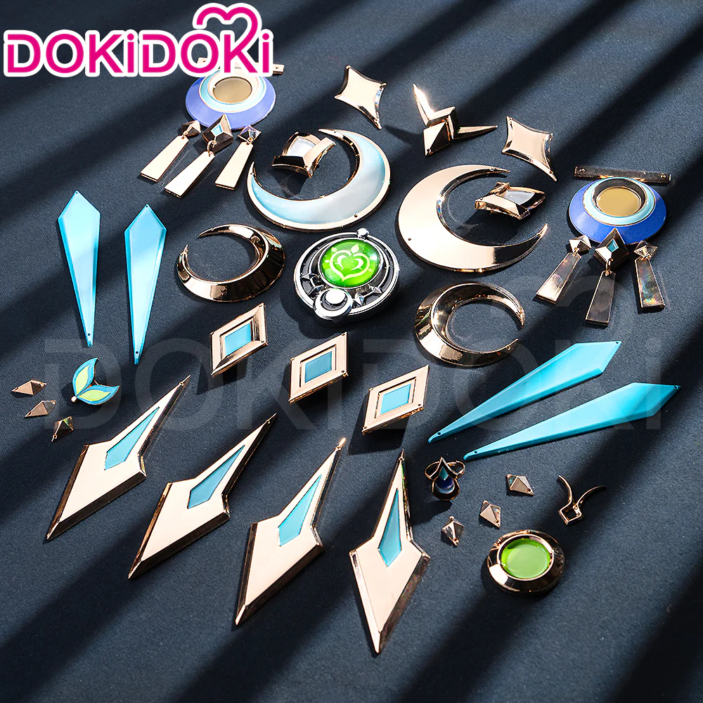 【Size S-3XL】DokiDoki-SR Game Genshin Impact Cosplay Lauma Costume Song of the Welkin Moon Nod Krai - Image 5