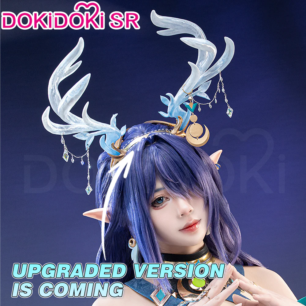 【Size S-3XL】DokiDoki-SR Game Genshin Impact Cosplay Lauma Costume Song of the Welkin Moon Nod Krai - Image 6