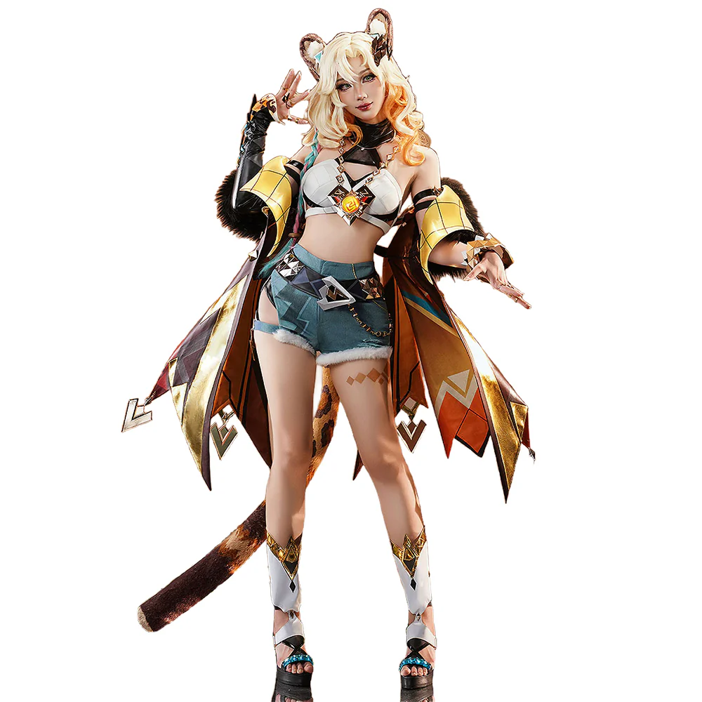 【Ready For Ship】【Size S-2XL】DokiDoki-SR Game Genshin Impact Cosplay Xilonen Costume Natlan - Image 6