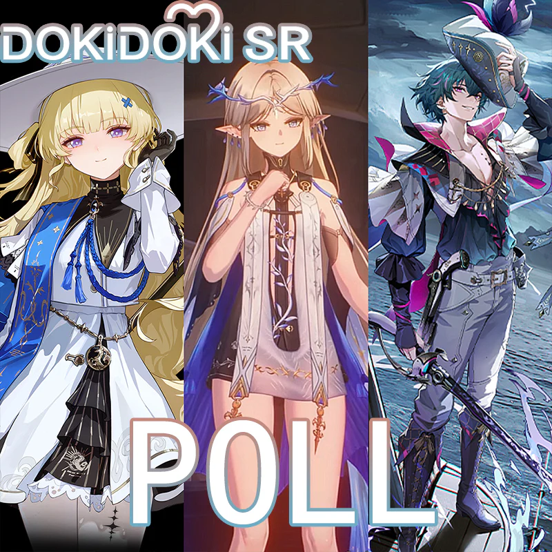 【POLL】$5 Deposit =10% OFF Coupon DokiDoki-SR Game Wuthering Waves Cosplay Phoebe / Brant Costume