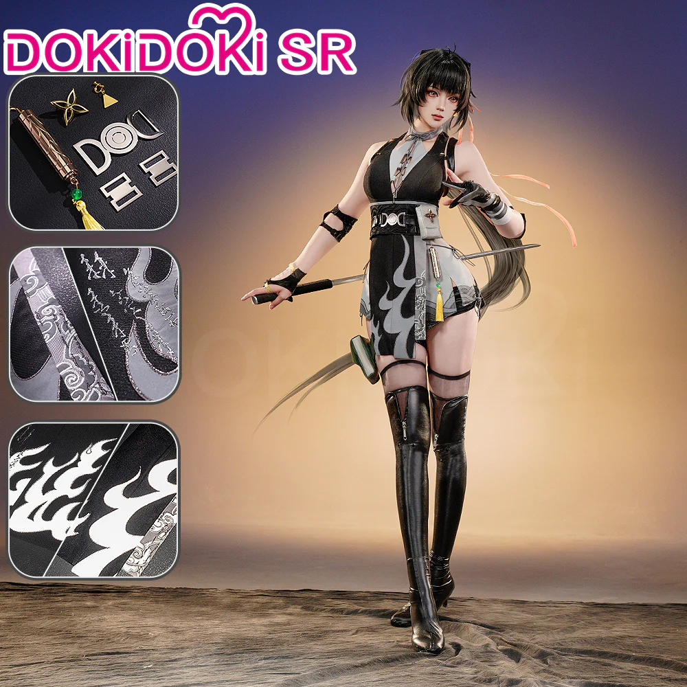 DokiDoki-SR Game Wuthering Waves Cosplay Rover Female Costume