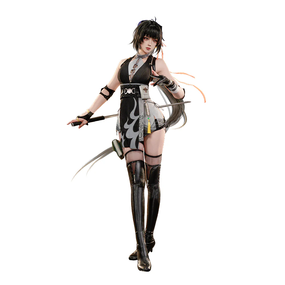 DokiDoki-SR Game Wuthering Waves Cosplay Rover Female Costume - Image 5