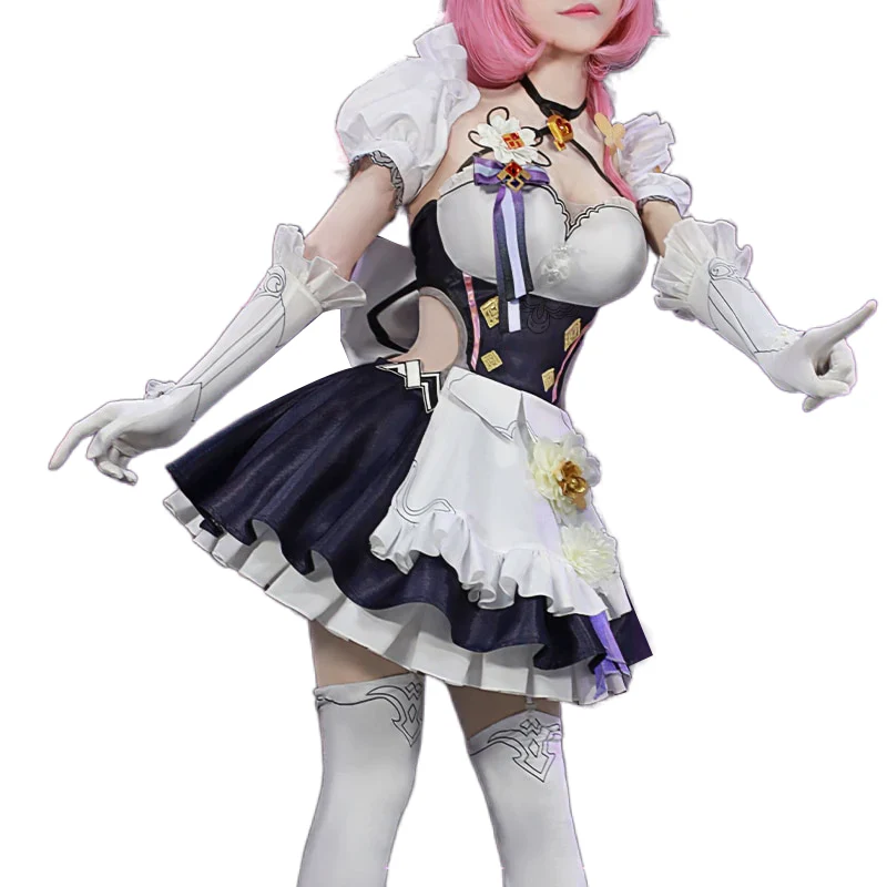 【In Stock】DokiDoki-R Honkai Impact 3rd Cosplay Elysia Costume Miss - Image 4