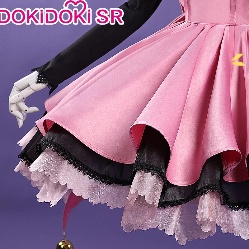 【Partially Ready For Ship】DokiDoki-SR Anime Card Captor Sakura Cosplay Kinomoto Sakura Costume Cute Black Cat Suit Women THE THUNDER Cardcaptor Sakura - Image 3