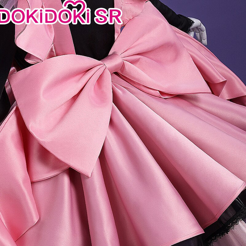 【Partially Ready For Ship】DokiDoki-SR Anime Card Captor Sakura Cosplay Kinomoto Sakura Costume Cute Black Cat Suit Women THE THUNDER Cardcaptor Sakura - Image 4