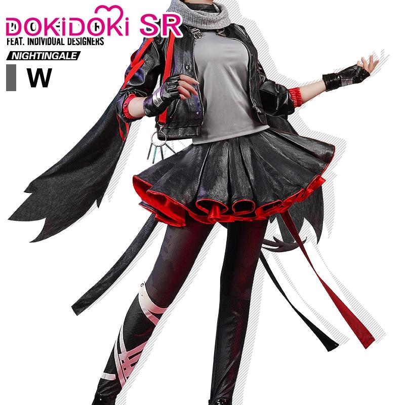 DokiDoki-SR Game Arknights W Cosplay Costume Women Halloween - Image 4