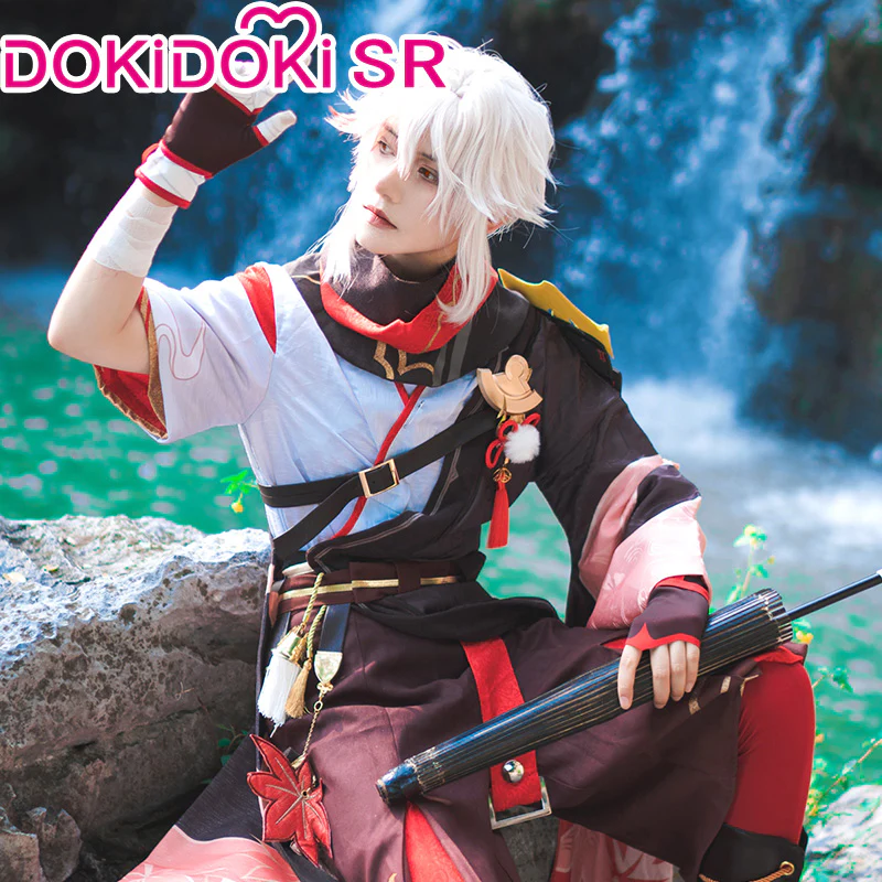 【Ready For Ship】【Size S-2XL】DokiDoki-SR Game Genshin Impact Kazuha Cosplay Costume / Shoes  Men - Image 6