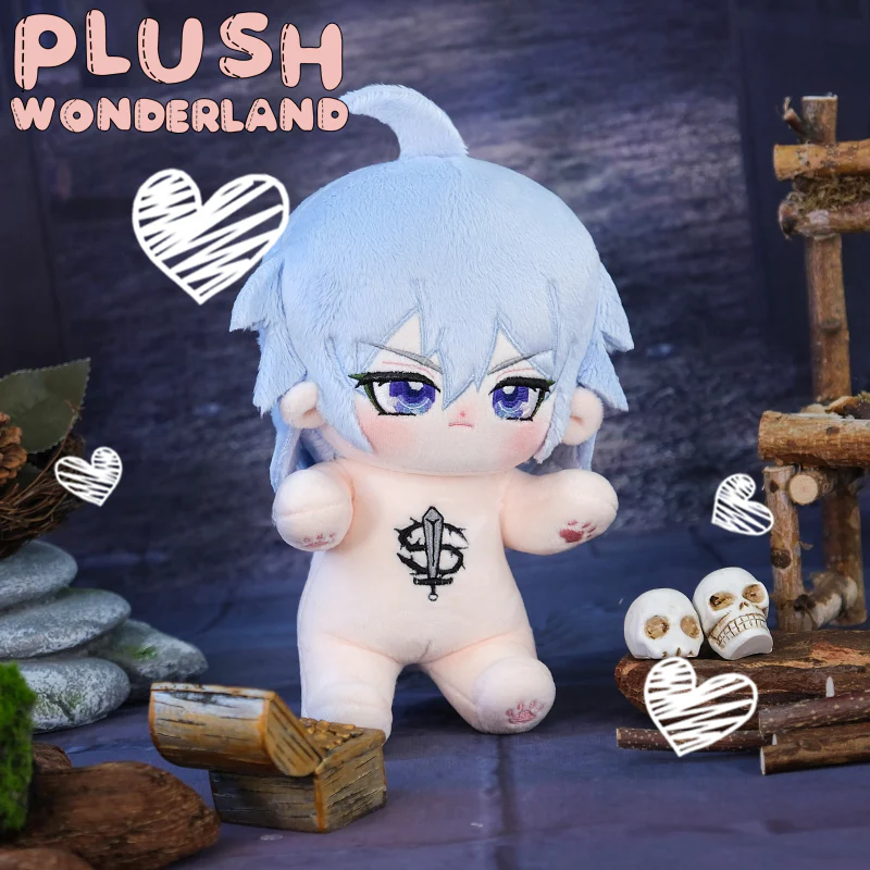 【Consignment Sales】PLUSH WONDERLAND Twsted-Wondeland Diiasomnia Sillver Cotton Doll Plush 20 CM FANMADE - Image 6