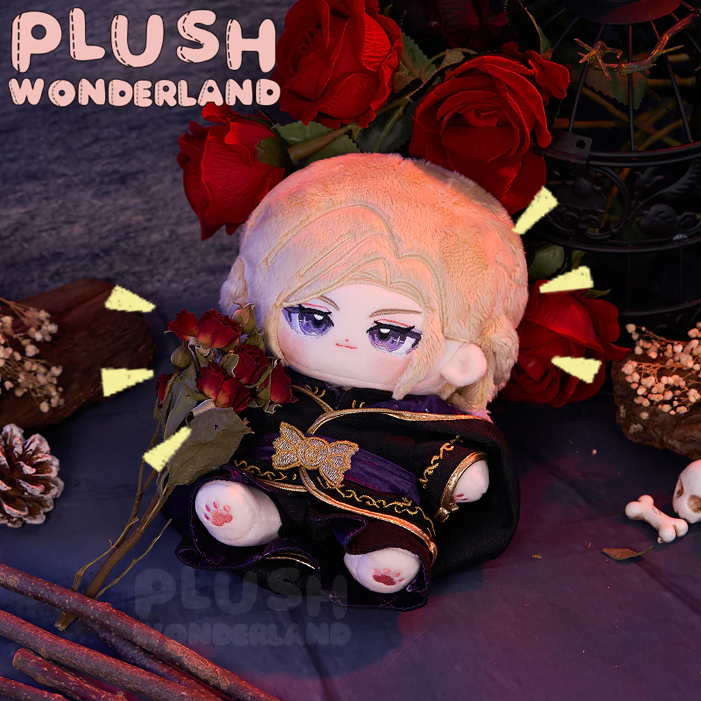【In Stock】【Consignment Sales】PLUSH WONDERLAND Twsted-Wondeland Pomefore Viil Schoenheiit Cotton Doll Plush 20 CM FANMADE - Image 2