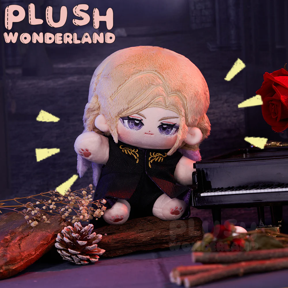 【In Stock】【Consignment Sales】PLUSH WONDERLAND Twsted-Wondeland Pomefore Viil Schoenheiit Cotton Doll Plush 20 CM FANMADE - Image 4