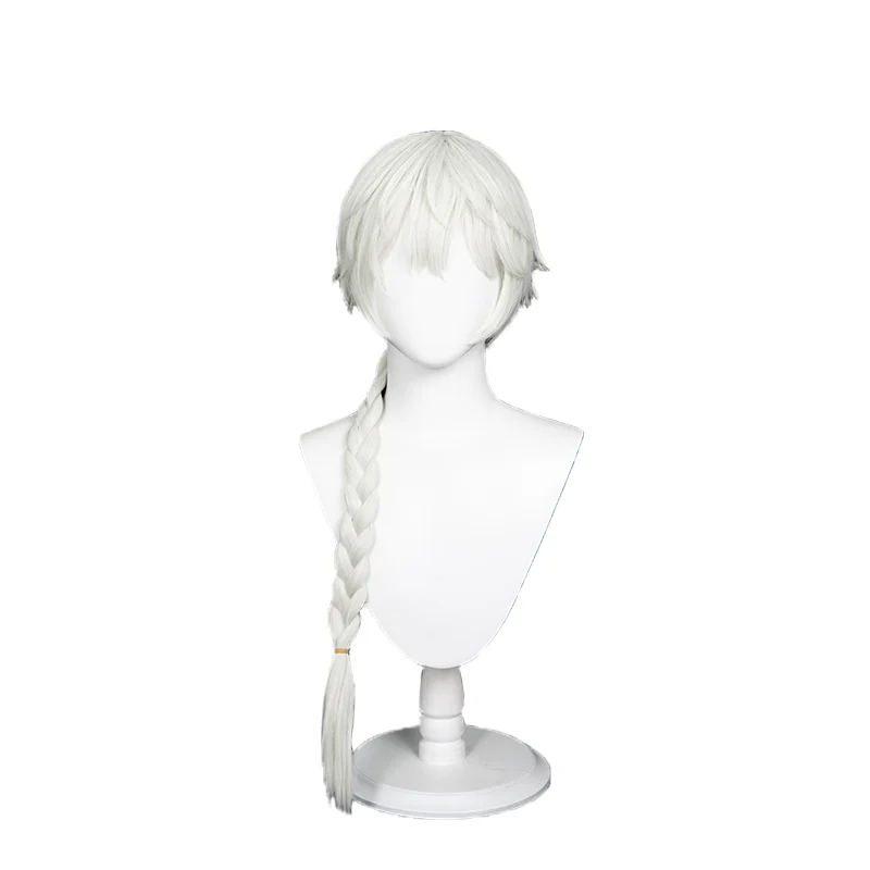 【Ver 1 Ready For Ship】DokiDoki Anime Cosplay Cosplay Wig Long White Hair - Image 10