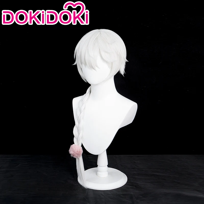 【Ver 1 Ready For Ship】DokiDoki Anime Cosplay Cosplay Wig Long White Hair - Image 2