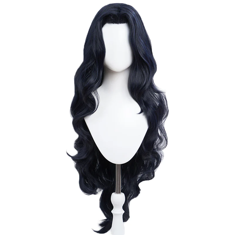 【Last Batch】DokiDoki Anime Cosplay Wig Long Black Hair - Image 4