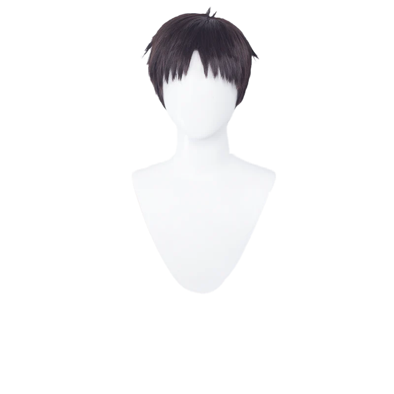 【Ready For Ship】DokiDoki Anime Cosplay Wig Short Black Hair - Image 5