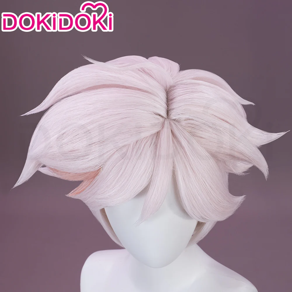 【Partially Ready For Ship】DokiDoki Anime Hell Hotel Cosplay Wig Pink Short / Long Pre Crimped - Image 5