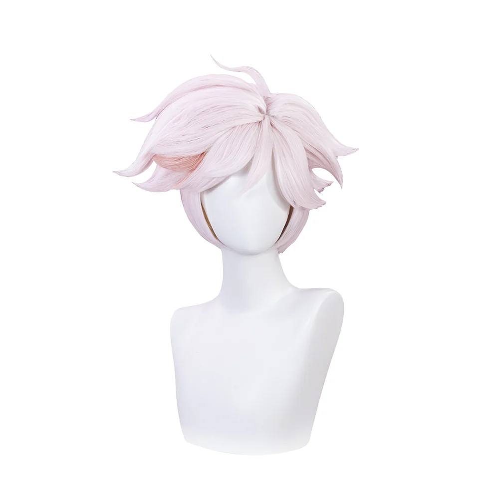 【Partially Ready For Ship】DokiDoki Anime Hell Hotel Cosplay Wig Pink Short / Long Pre Crimped - Image 6