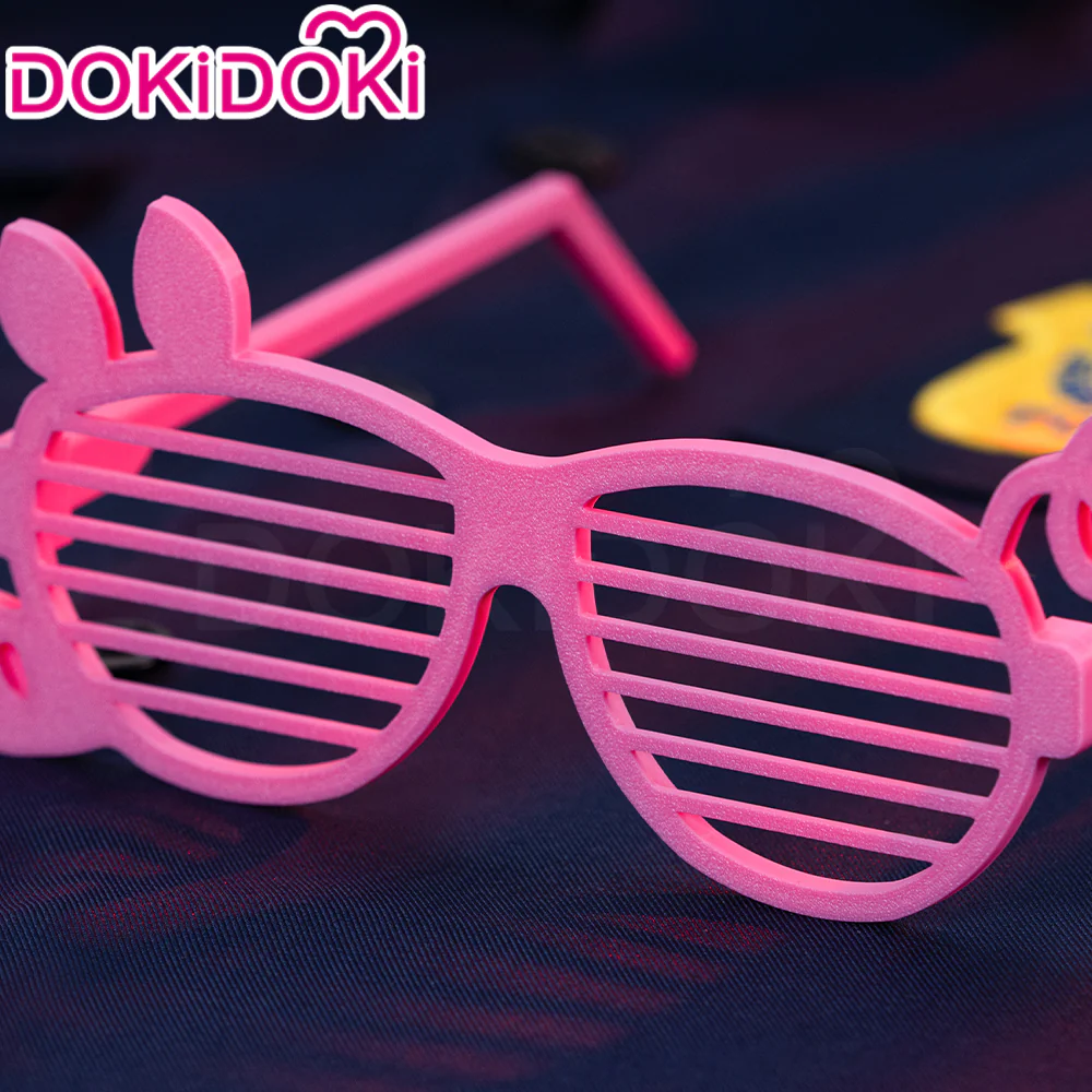 【Ready For Ship】DokiDoki Anime Movie Cosplay Fox Wig / Glasses Short Orange Hair - Image 10