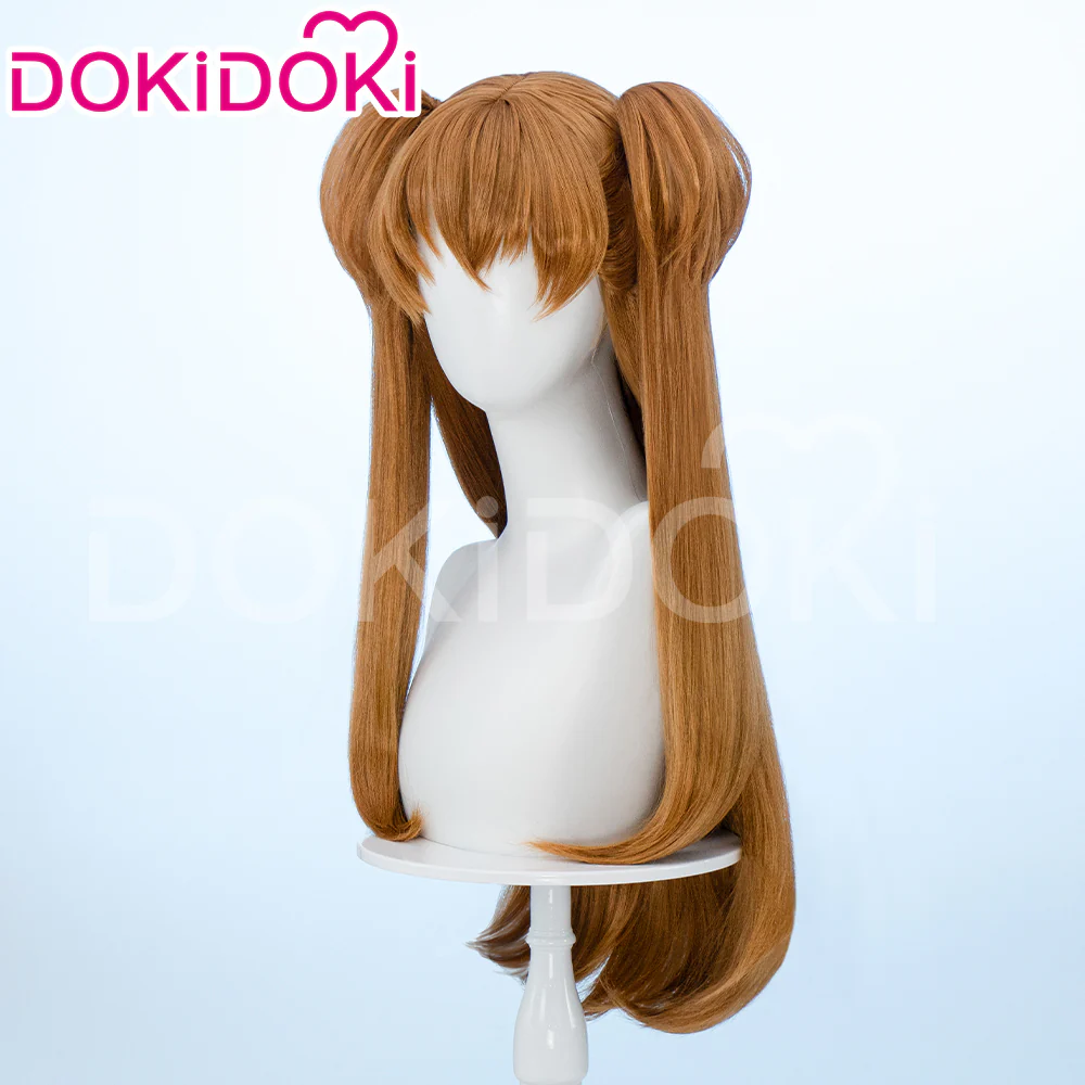 【Ready For Ship】DokiDoki Cosplay Wig Long Brown Hair - Image 3