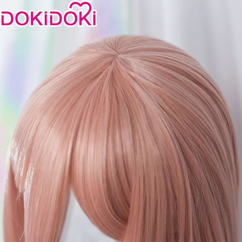 【Ready For Ship】DokiDoki Manga Cosplay Wig Long Light Orange Halloween - Image 3
