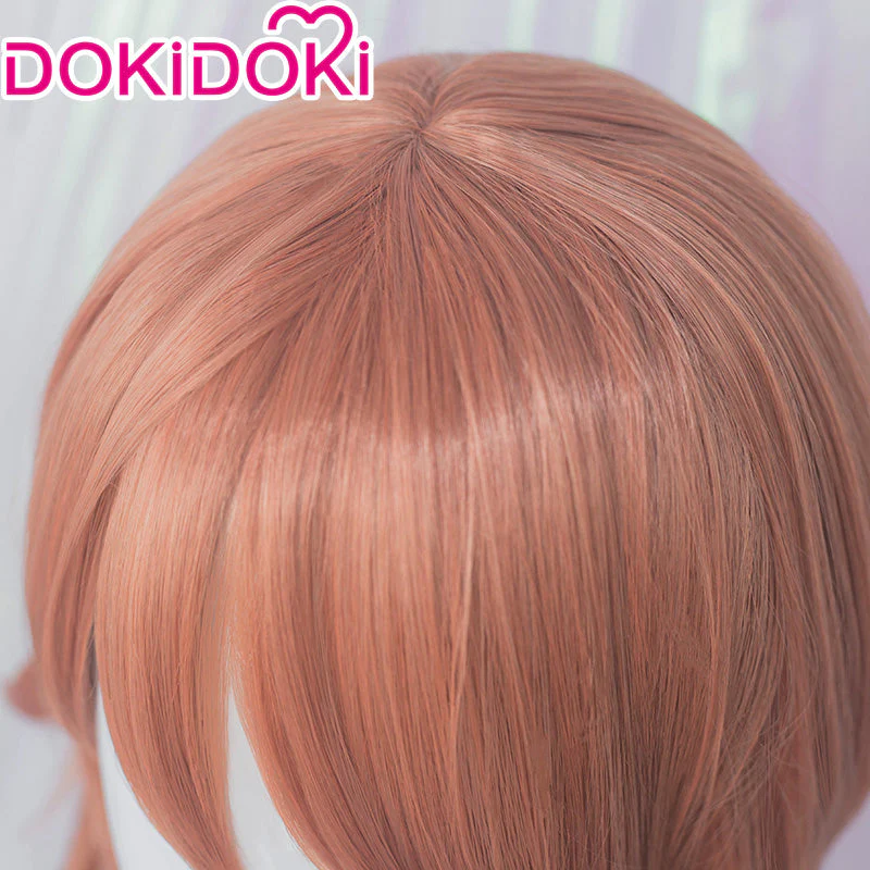 【Ready For Ship】DokiDoki Manga Cosplay Wig Long Straight Orange Halloween - Image 3