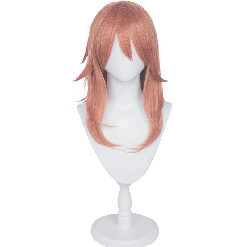 【Ready For Ship】DokiDoki Manga Cosplay Wig Long Straight Orange Halloween - Image 4