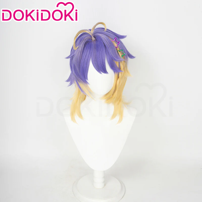 【Ready For Ship】DokiDoki NIJISANJI Cosplay Vtuber Aster Arcadia Wig
