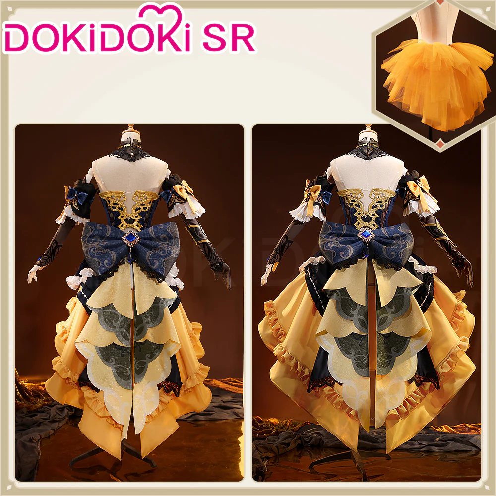 【Ready For Ship】DokiDoki-SR Game Genshin Impact Cosplay Navia Costume Fontaine - Image 3