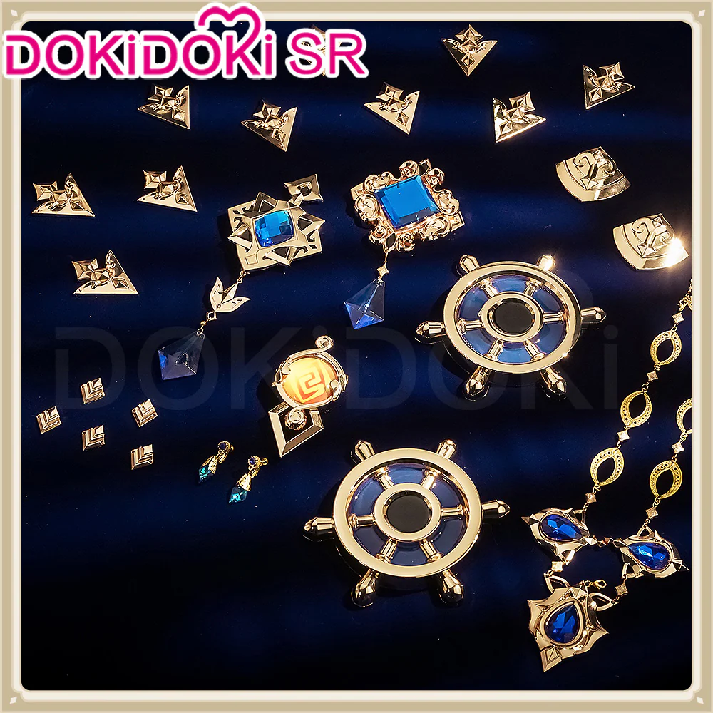【Ready For Ship】DokiDoki-SR Game Genshin Impact Cosplay Navia Costume Fontaine - Image 5
