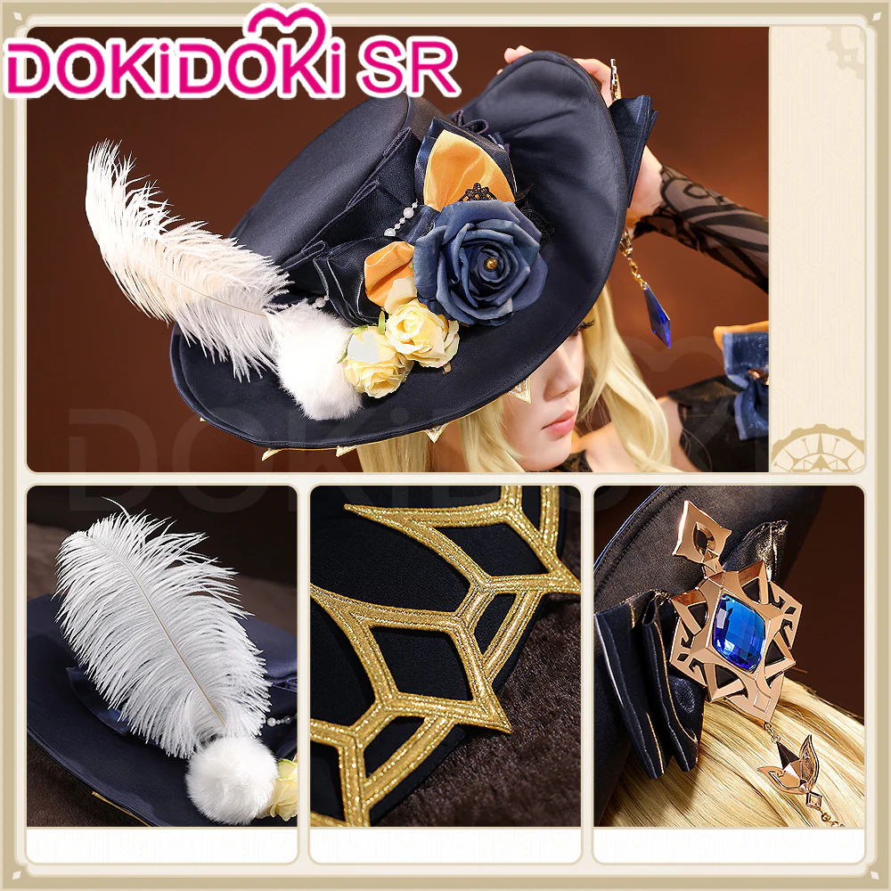 【Ready For Ship】DokiDoki-SR Game Genshin Impact Cosplay Navia Costume Fontaine - Image 6