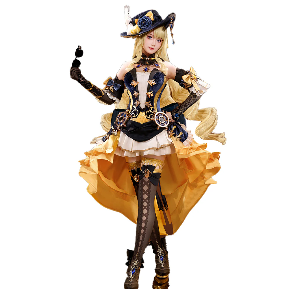 【Ready For Ship】DokiDoki-SR Game Genshin Impact Cosplay Navia Costume Fontaine - Image 7