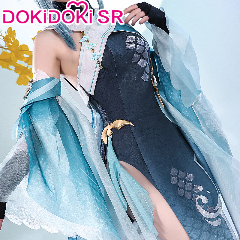【US LOCAL SHIPPING 】DokiDoki-SR Game Genshin Impact Cosplay Pinger Costume Madame Ping - Image 3