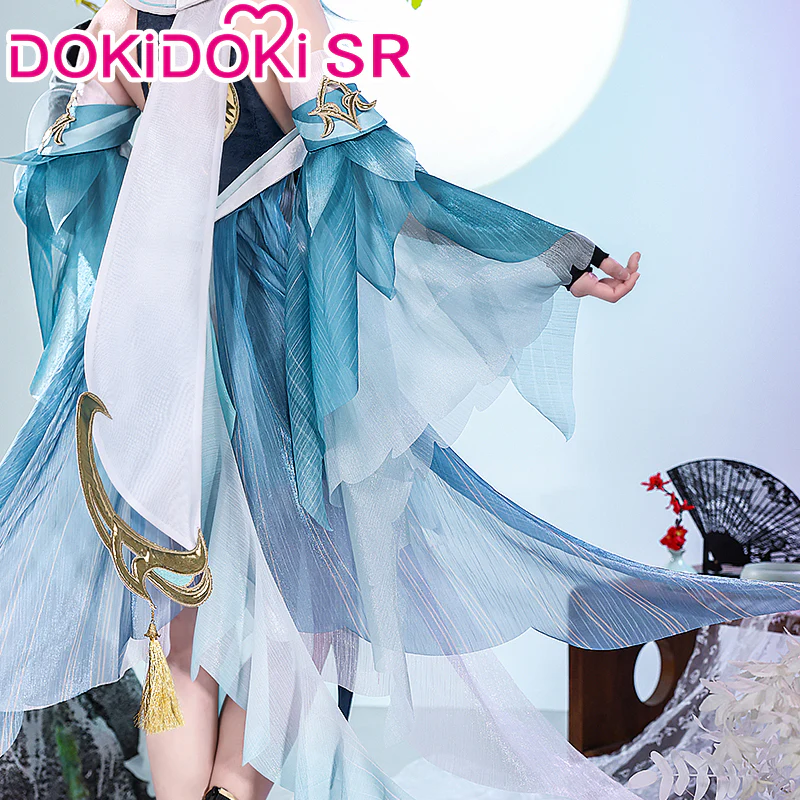 【US LOCAL SHIPPING 】DokiDoki-SR Game Genshin Impact Cosplay Pinger Costume Madame Ping - Image 4